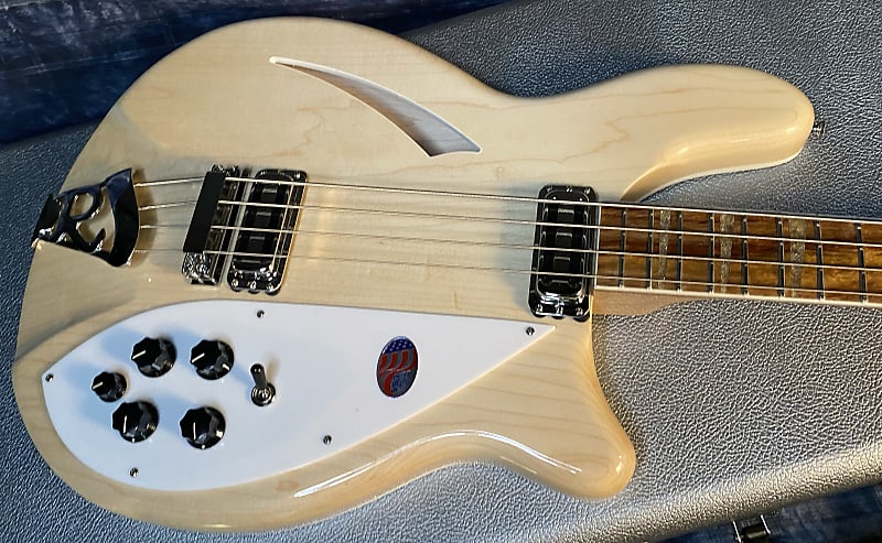 NEW ! 2024 Rickenbacker 4005V Maple Glo Mapleglo MG Semi-Hollow Body Bass - Authorized Dealer - In-Stock! 8.7 lbs G03969