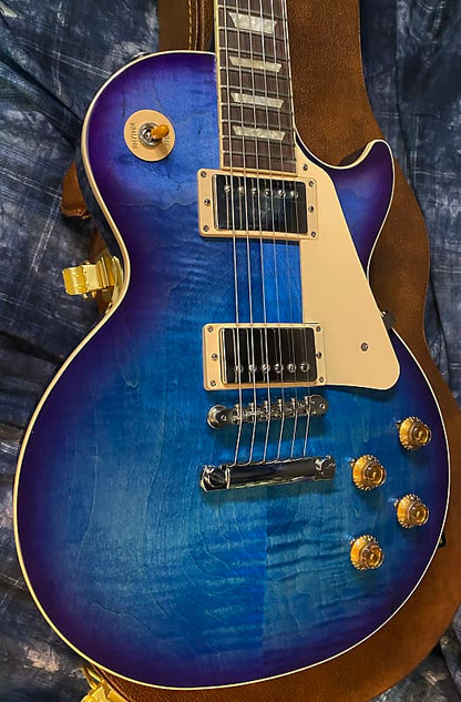 NEW! 2024 Gibson Les Paul Standard '50s Blueberry Burst - Only 8.8 lbs - Authorized Dealer - G04193