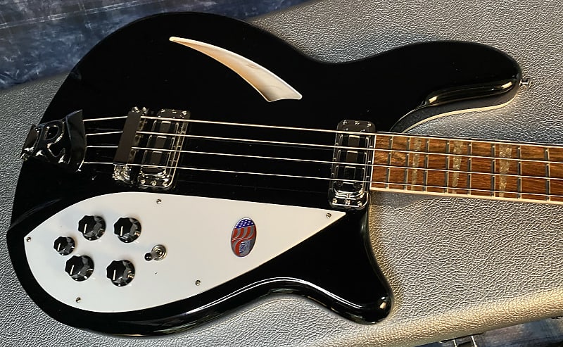 NEW ! 2024 Rickenbacker 4005V Jet Glo JG Jetglo Semi-Hollow Body Bass - Authorized Dealer - In-Stock! 9.1 lbs - G03972