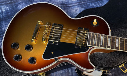 NEW! 2024 Gibson Custom Shop Les Paul Custom Dealer Select - Authorized Dealer - Viceroy Goldburst - Super RARE! 9.85lbs - G03