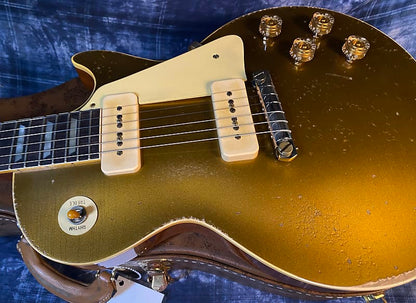 NEW! 2024 Gibson Custom Shop 1954 Les Paul Gold Top Reissue Heavy Aged Murphy Lab - Authorized Dealer - 9.1 lbs - G03718