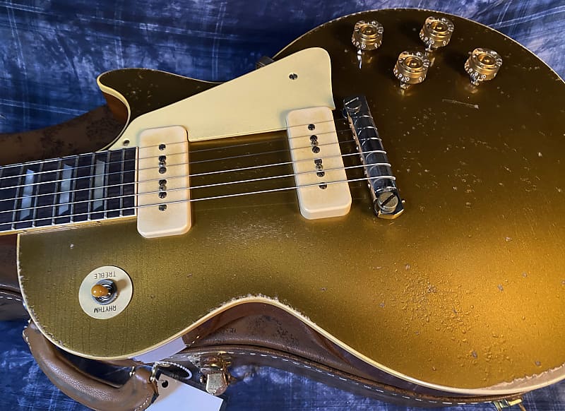 NEW! 2024 Gibson Custom Shop 1954 Les Paul Gold Top Reissue Heavy Aged Murphy Lab - Authorized Dealer - 9.1 lbs - G03718