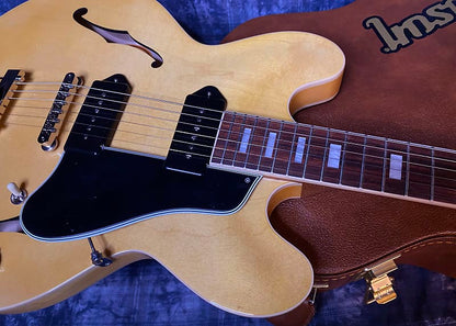 NEW ! 2024 Gibson ES-330 Hollowbody Electric Guitar - Antique Natural - Authorized Dealer - Only 6.35 lbs! G03824