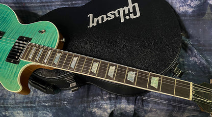 NEW! 2024 Gibson Les Paul Modern Figured - Seafoam Green - Authorized Dealer - 8.6 lbs -G03801