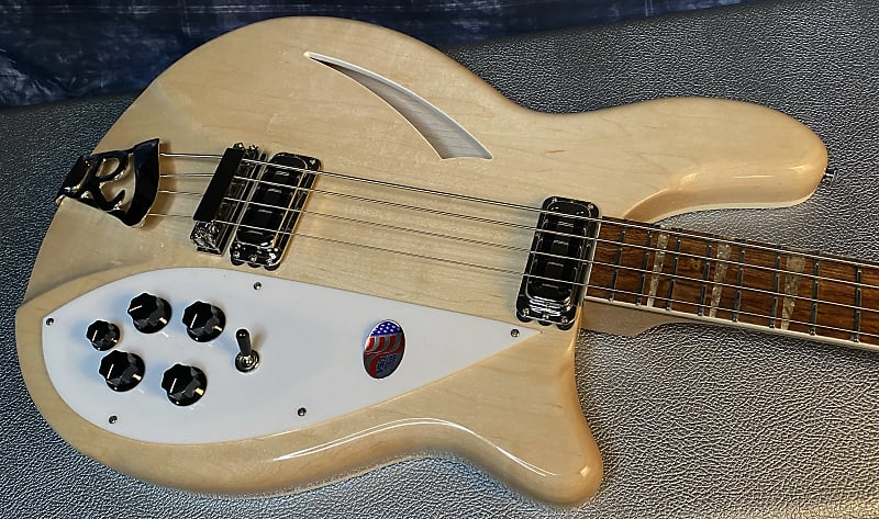 NEW ! 2024 Rickenbacker 4005V Maple Glo Mapleglo MG Semi-Hollow Body Bass - Authorized Dealer - In-Stock! 9.1 lbs G03975