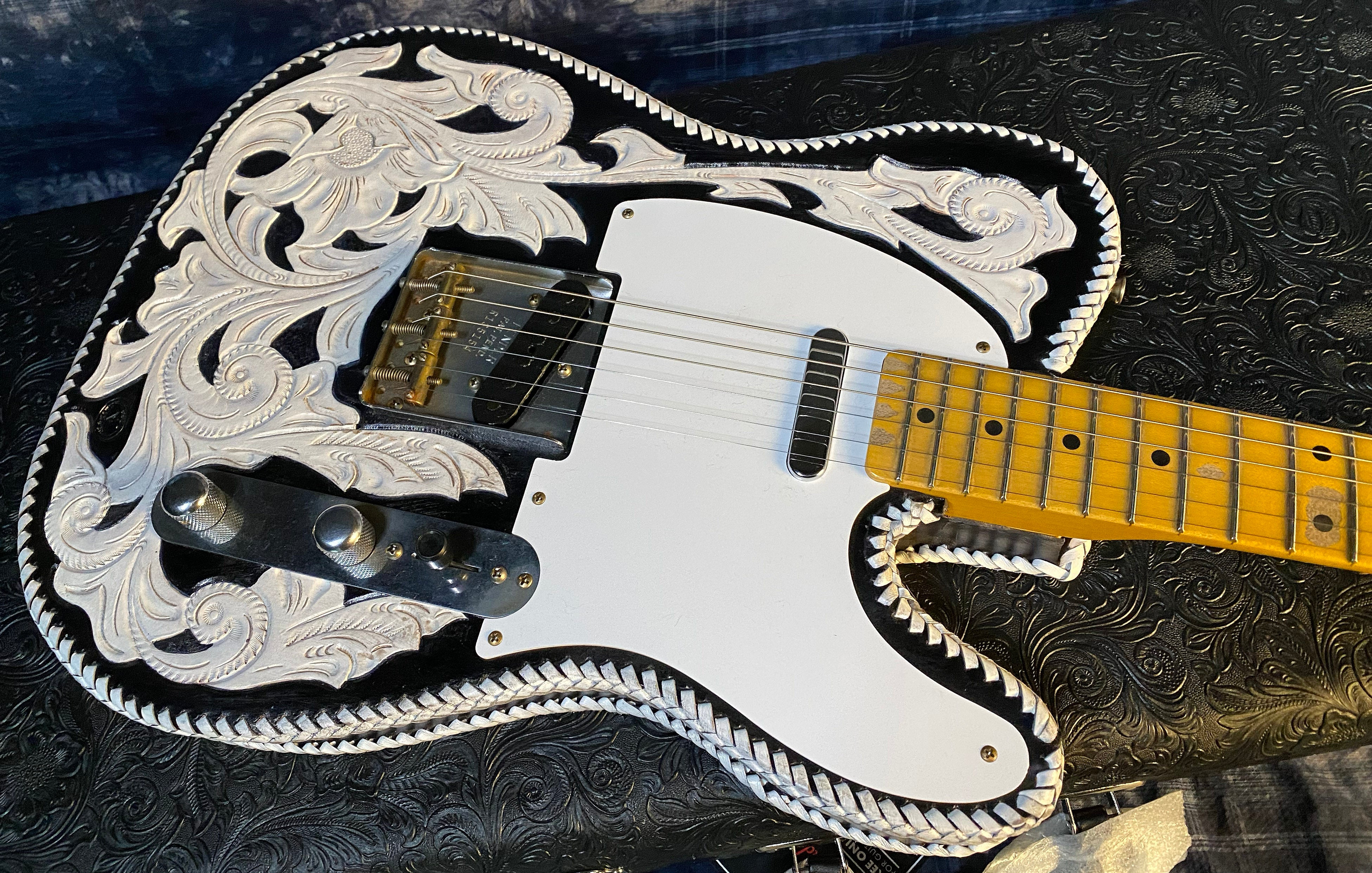 NEW ! 2024 Fender Custom Shop Limited-Edition Masterbuilt Waylon Jennings Telecaster Relic - David Brown - Authorized Dealer - In-Stock! G02527