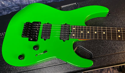 NEW ! 2024 Charvel USA Custom Shop DK24 - Slime Green - Authorized Dealer - 7.7lbs - G03938