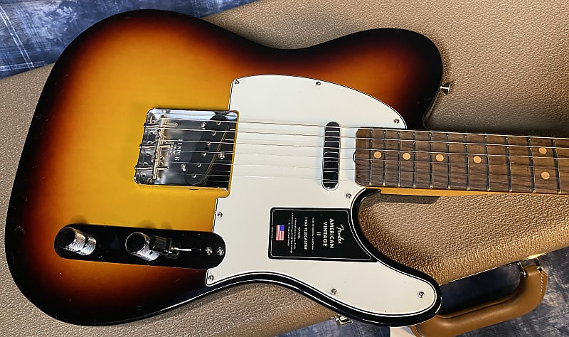 NEW ! 2024 Fender American Vintage II '63 Telecaster Sunburst - 7.8lbs - In Stock - Authorized Dealer - G04288