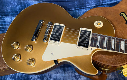 NEW ! 2024 Gibson Les Paul 50's Standard Bizarre Guitar 50th Anniversary Limited Edition All Gold Top, Back & Neck - Upgraded 57 Classic Pick-Ups - Speed Knobs - Titanium Saddles - Authorized Dealer - G03515 - 9.6 lbs!