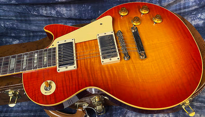 NEW! 2024 Gibson Custom Shop 1959 Les Paul Standard VOS - Sunrise Teaburst - Hand-Picked Top - Dealer Select - 9 lbs - Authorized Dealer - G03851