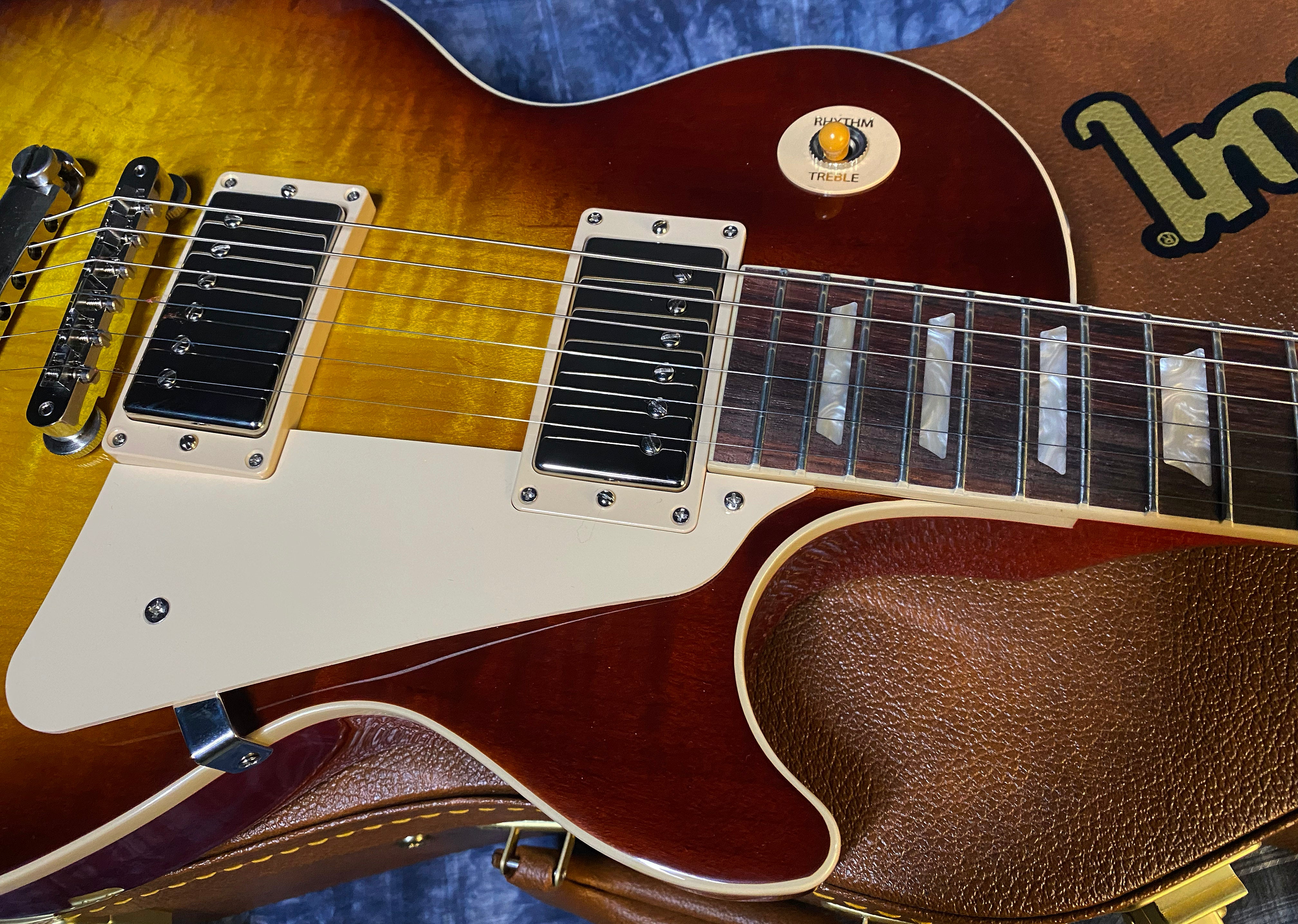 NEW! 2024 Gibson Les Paul 60's Standard Iced Tea - Authorized Dealer - Subtle Flame Maple Top - 9.8 lbs - G03481