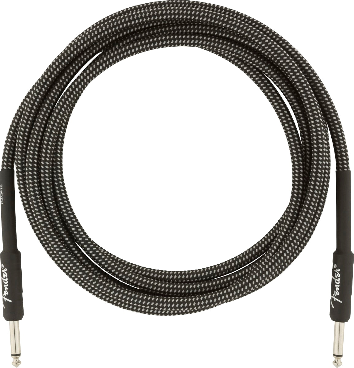 NEW ! Fender Professional Series Instrument Cables, 10', Gray Tweed - Authorized Dealer - Lifetime Warranty