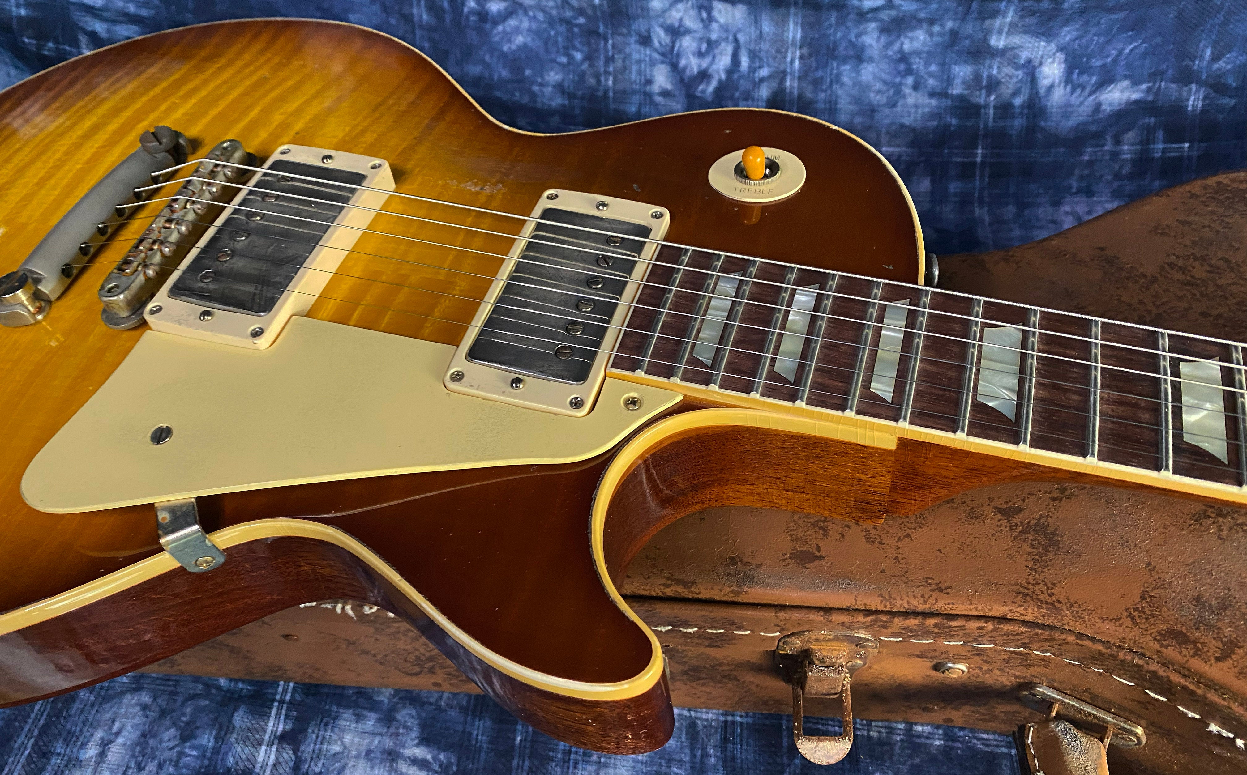 NEW ! 2024 Gibson Custom 1959 Les Paul Standard Reissue Electric Guitar - Murphy Lab Heavy Aged Slow Iced Tea Fade - Authorized Dealer - 8.75lbs - G02944