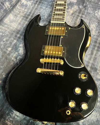 Epiphone SG Custom 2020 - Present - Ebony - G01664 - 6.8 lbs. Authorized Dealer