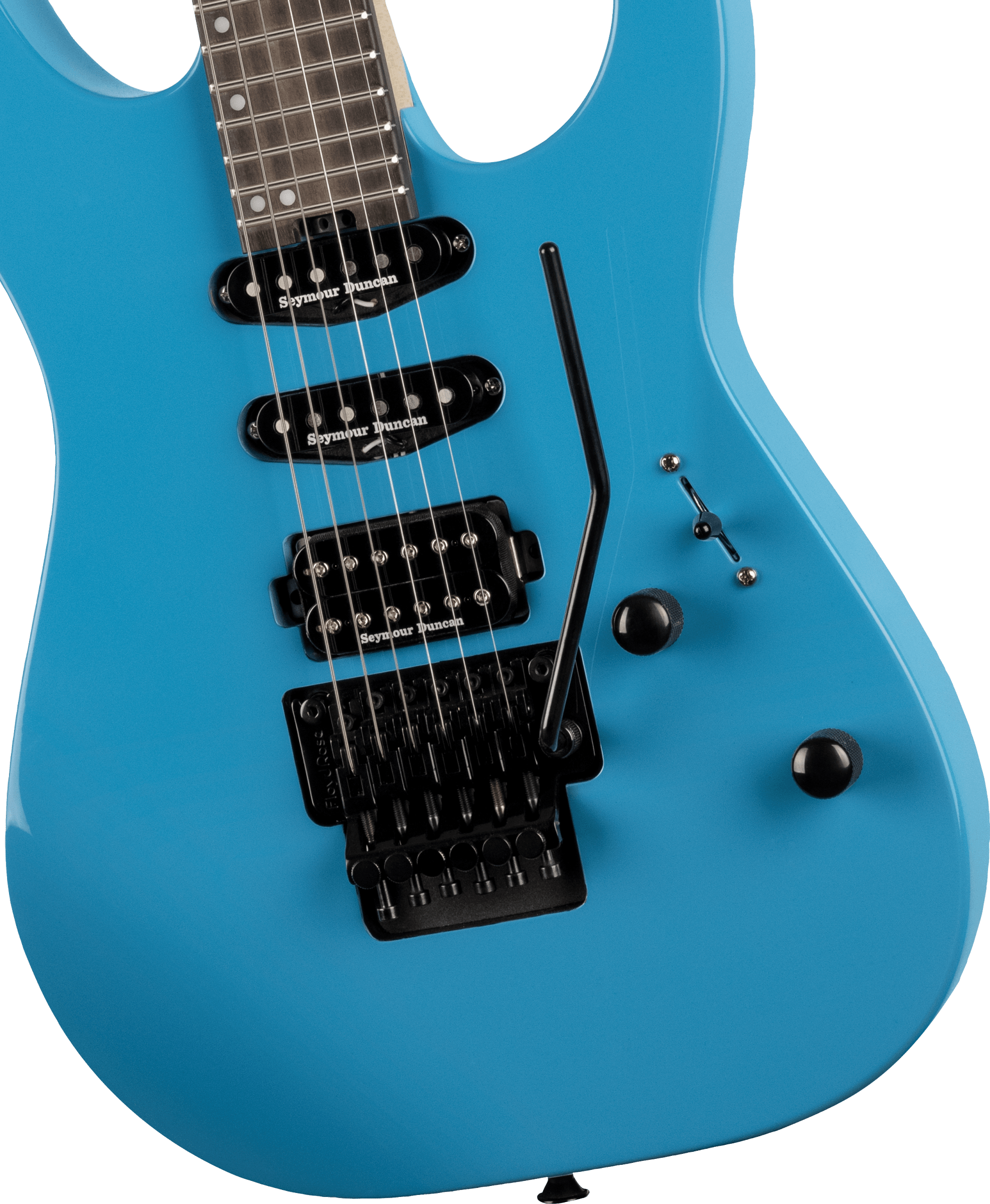 MINT! 2022 Charvel Pro-Mod DK24 HSS FR E, Ebony Board - Infinity Blue - Authorized Dealer - SAVE!