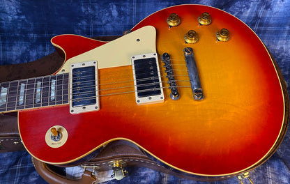 NEW ! 2024 Gibson Custom Shop '58 Les Paul Standard Washed Cherry - Murphy Lab - Ultra Light Aged - Authorized Dealer - 8.9 lbs - G03317