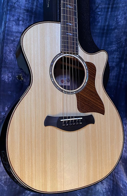 NEW ! 2024 Taylor 814ce Acoustic-Electric Guitar - Natural Gloss - 4.75lbs - Authorized Dealer - In-Stock! G03734