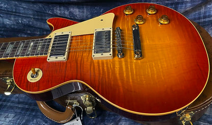 NEW! 2024 Gibson Custom Shop 1959 Les Paul Standard VOS - Sunrise Teaburst - Hand-Picked Top - Dealer Select - 9 lbs - Authorized Dealer - G03851