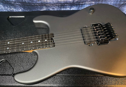 NEW! 2024 Charvel USA Custom Shop San Dimas 1H FR Roasted Satin Pewter - Authorized Dealer - 7.8lbs - G03939