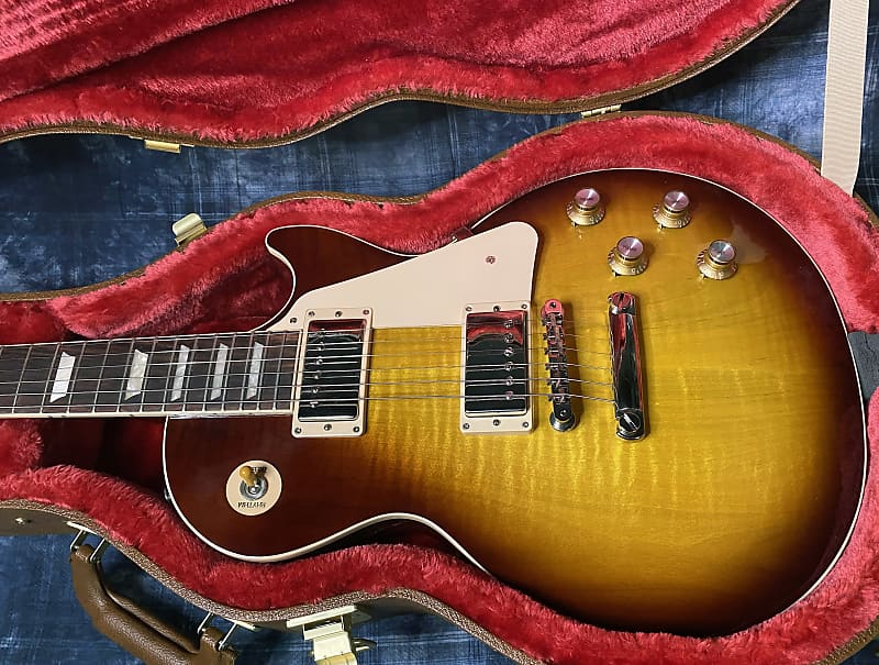 NEW! 2024 Gibson Les Paul 60's Standard Iced Tea - Authorized Dealer - Subtle Flame Maple Top - 9.8 lbs - G04134