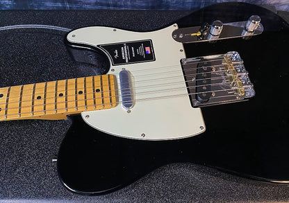 NEW! 2024 Fender American Professional II Telecaster - Black Finish - Only 7.5 lbs - Authorized Dealer - G04084