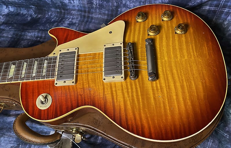 NEW! 2023 Gibson Custom Shop Murphy Lab Limited Edition '59 Les Paul Standard Reissue - Brazilian Rosewood Fretboard - Murphy Burst - Killer Top! Authorized Dealer - 8.2 lbs - G02275