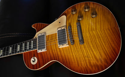 NEW! 2023 Gibson Custom Shop Murphy Lab Limited Edition '59 Les Paul Standard Reissue - Brazilian Rosewood Fretboard - Tom's Tea - Absolute Killer Top! Authorized Dealer - 8.35 lbs - TA