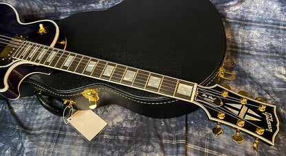 NEW! 2024 Gibson Dealer Select Custom Shop Les Paul Custom Purple Sparkle - Authorized Dealer - 10.9lbs of TONE! G03942