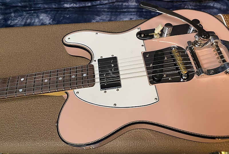 NEW! 2024 Fender Limited Edition Cunife Telecaster Custom NOS TCP Super Thin Shell Pink Lacquer Finish - Matching Peg Head - Authorized Dealer - 8.8 lbs - G03935