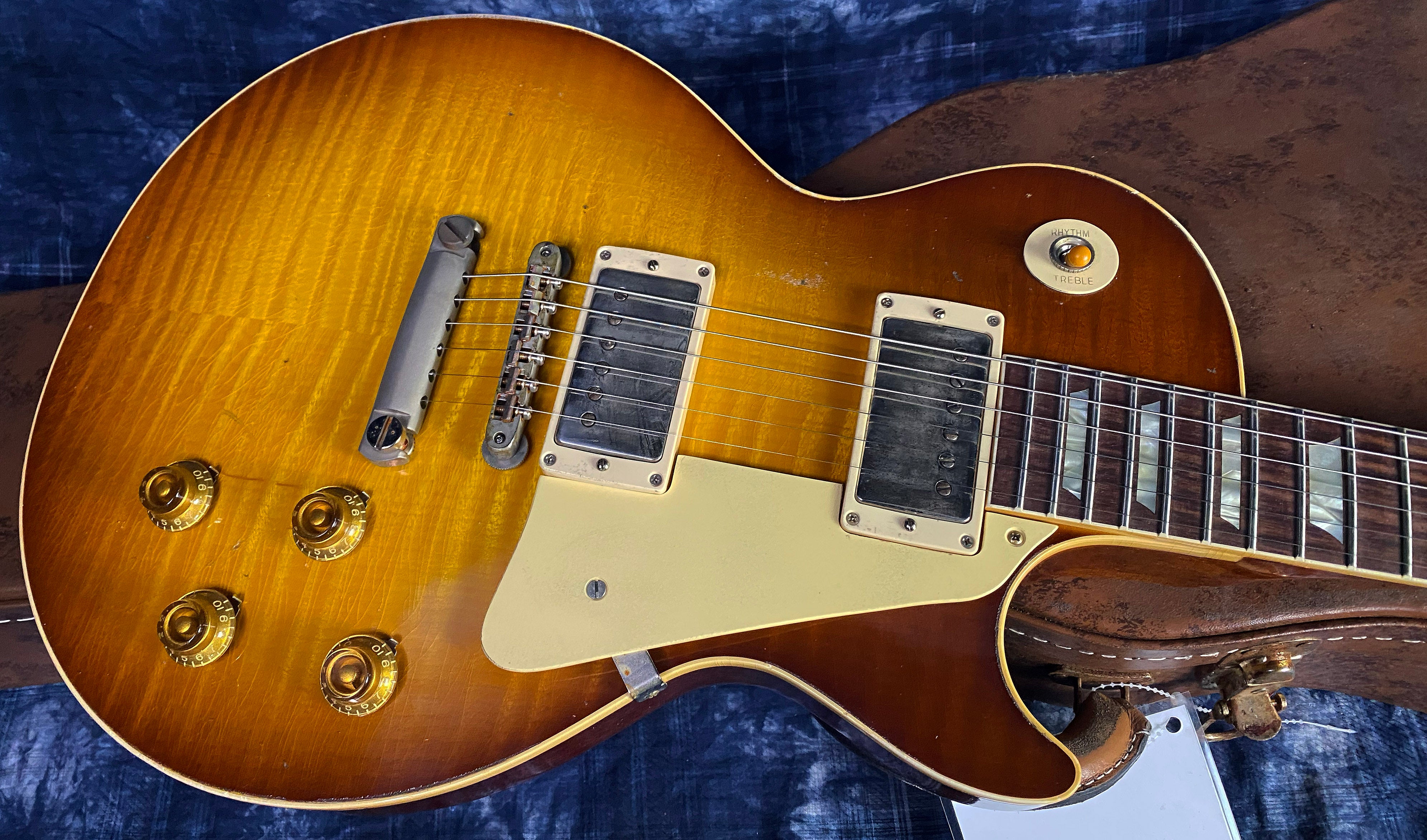 NEW ! 2024 Gibson Custom 1959 Les Paul Standard Reissue Electric Guitar - Murphy Lab Heavy Aged Slow Iced Tea Fade - Authorized Dealer - 8.75lbs - G02944