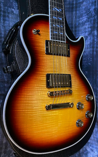 BRAND NEW ! 2024 Gibson Les Paul Supreme - Beautiful Fine Flame Top! Fireburst - Authorized Dealer - Only 7.9 lbs - G03756