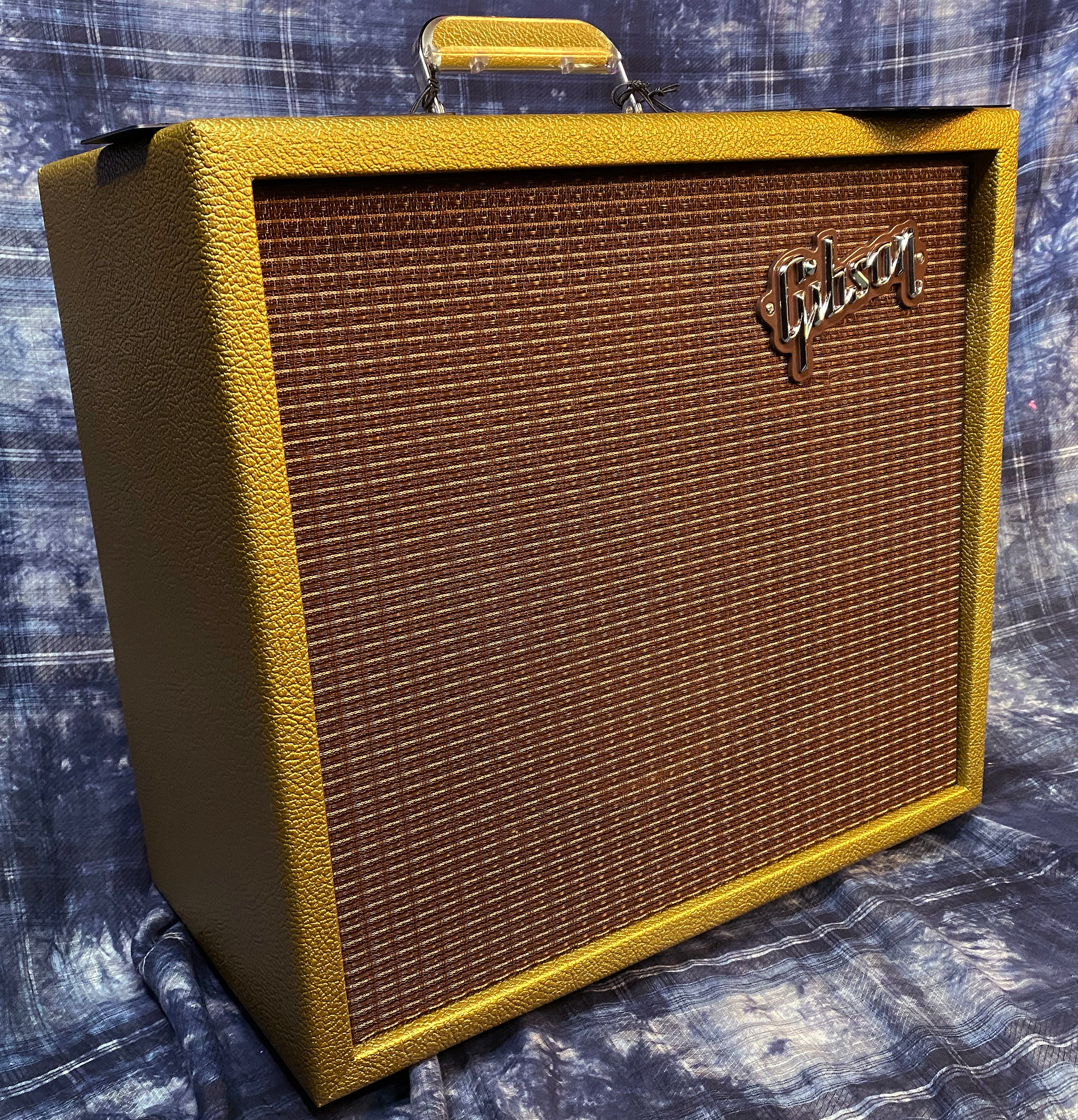 NEW ! 2024 Gibson Falcon 5 1x10 Combo - Bizarre Guitar 50th Anniversary Limited Edition - Gold Top Vinyl Oxblood Grille - Celestion Creamback Speaker - Authorized Dealer