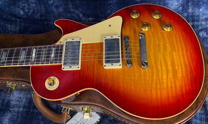 NEW ! 2024 Gibson Custom Shop 1959 Les Paul Factory Burst - Authorized Dealer - Hand Picked Top - VOS - 8.7lbs - G02985