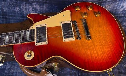 NEW ! 2024 Gibson Custom Shop 1959 Les Paul Factory Burst - Authorized Dealer - Hand Picked Monster Flame / Quilt Top ! WOW - VOS - 8.7 lbs - G03719