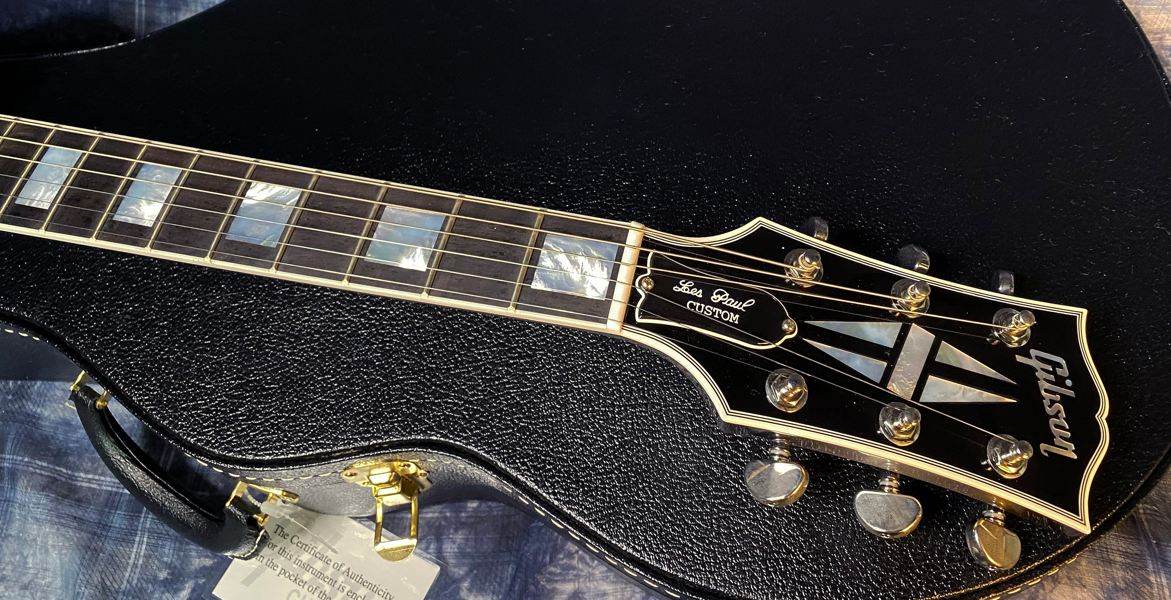 NEW! 2024 Gibson Custom Shop Les Paul Custom - Authorized Dealer - Silverburst - Super RARE! 10.25 lbs of LP Tone! - G03298