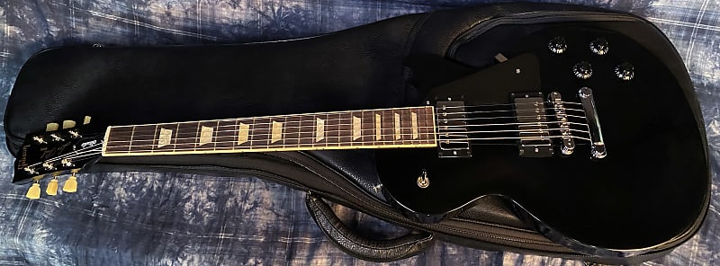 NEW ! 2024 Gibson Les Paul Studio Electric Guitar - Ebony - Authorized Dealer - G03778