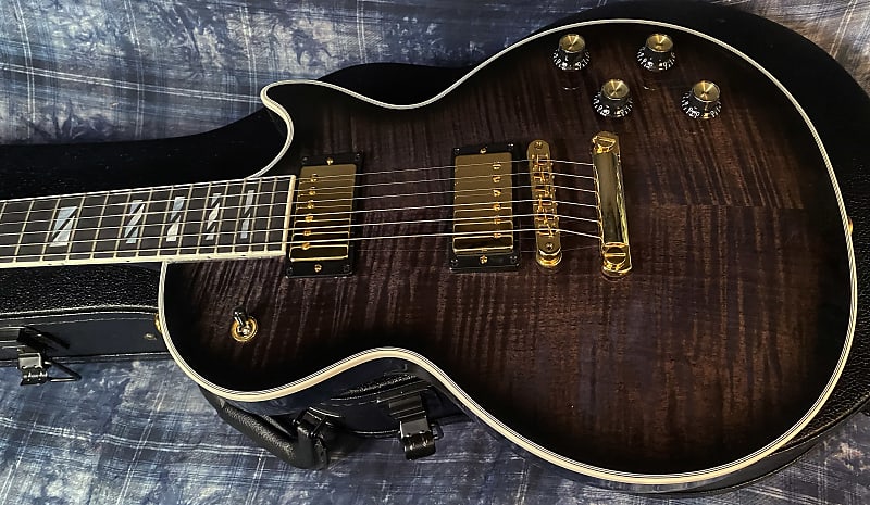 NEW ! 2024 Gibson Les Paul Supreme - Trans Ebony Burst - Authorized Dealer - 8.5 lbs - G03786