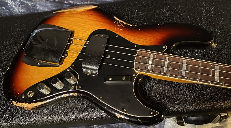 NEW ! 2024 Fender Custom Shop Limited Edition Custom Jazz Bass Heavy Relic - Aged 3-Tone Sunburst - Authorized Dealer - 9.8 lbs - G03660