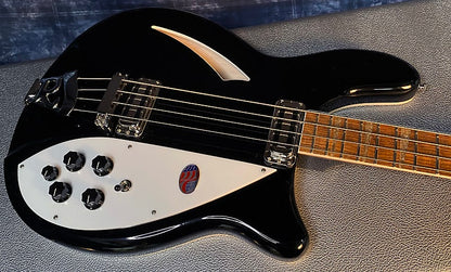 NEW ! 2024 Rickenbacker 4005V Jet Glo JG Jetglo Semi-Hollow Body Bass - Authorized Dealer - In-Stock! 8.8 lbs - G03971