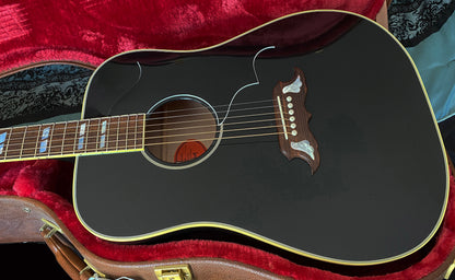 Minty 2023 Gibson Acoustic Elvis Dove Acoustic-Electric Guitar - Ebony - Authorized Dealer - Display Model