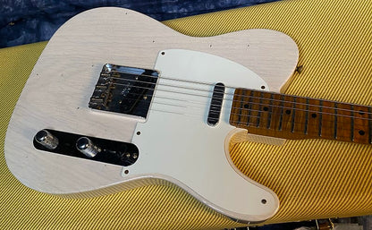 NEW ! 2024 Fender Custom Shop '55 Reissue Limited Edition Telecaster Relic - Aged White Blonde - Authorized Dealer - Only 6.4 lbs! RARE! G03923