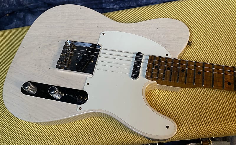 NEW ! 2024 Fender Custom Shop '55 Reissue Limited Edition Telecaster Relic - Aged White Blonde - Authorized Dealer - Only 6.4 lbs! RARE! G03923