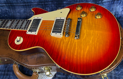 NEW ! 2024 Gibson Custom Shop 1959 Les Paul Factory Burst VOS - Authorized Dealer - Hand Picked Killer Curly Flame Top - 8.4lbs - G02778