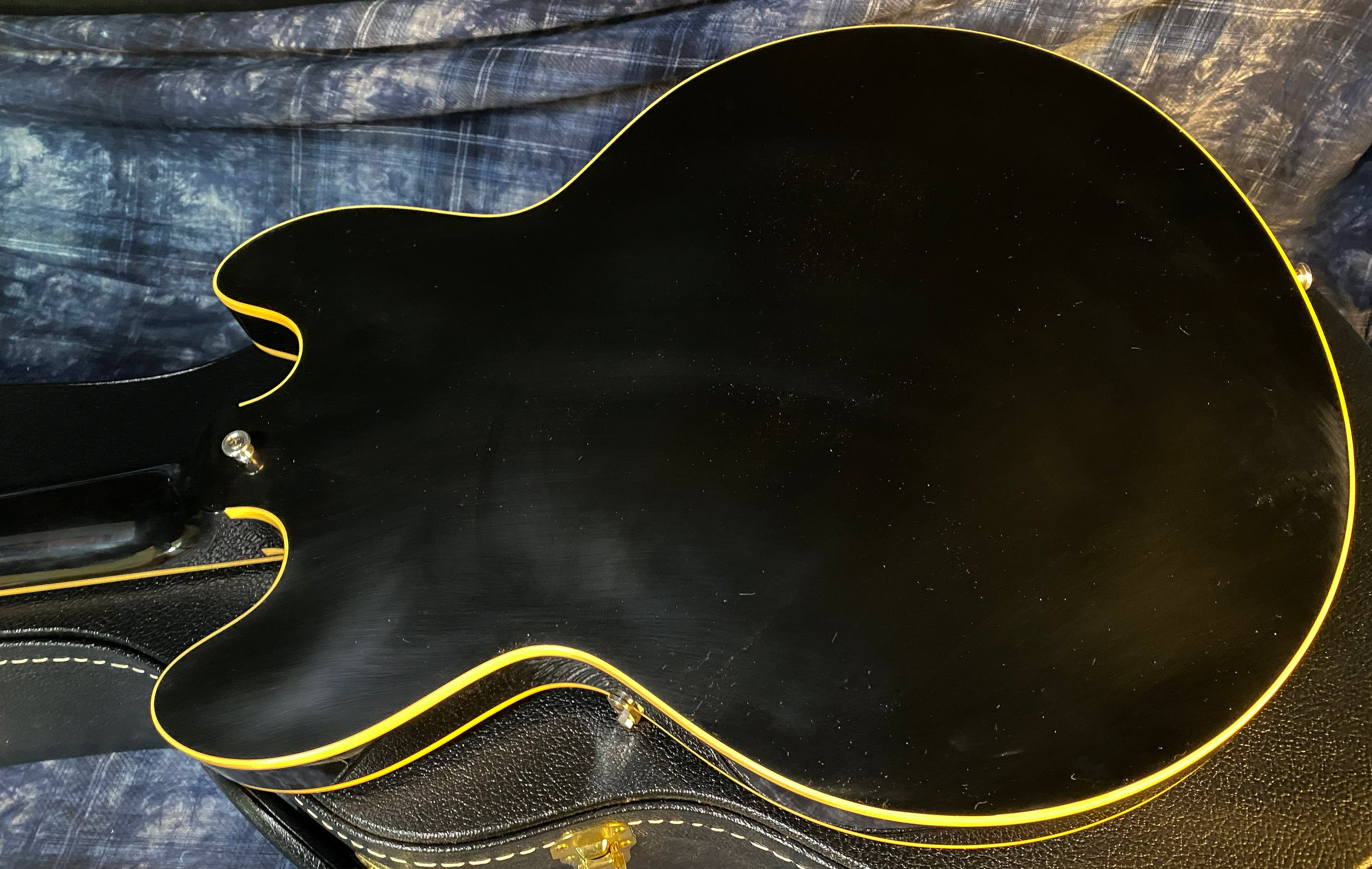 NEW ! 2024 Gibson Custom Shop '64 Trini Lopez Standard - Ebony VOS - Authorized Dealer - In-Stock! 8.4 lbs - G02455