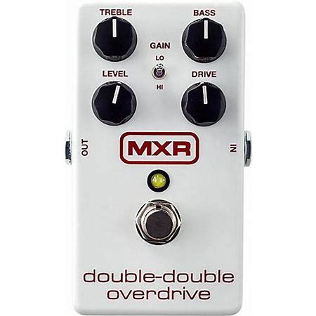 MXR M250 Double-Double Overdrive Pedal / Authorized Dealer