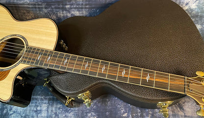 NEW ! 2024 Taylor 814ce Acoustic-Electric Guitar - Natural Gloss - 4.75lbs - Authorized Dealer - In-Stock! G03734