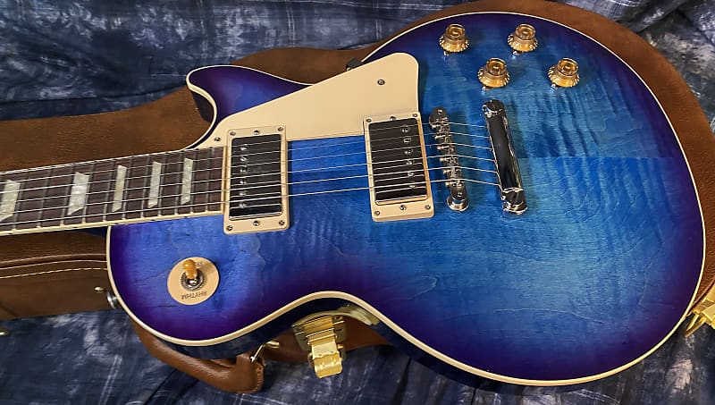 NEW! 2024 Gibson Les Paul Standard '50s Blueberry Burst - Only 8.8 lbs - Authorized Dealer - G04193