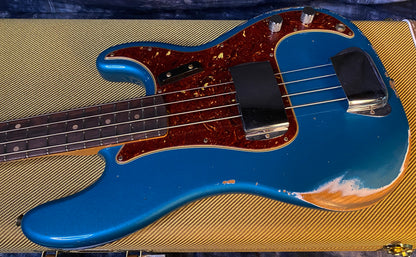 NEW ! 2024 Fender Custom Shop '63 Precision Bass Relic - Ocean Turquoise - 9.1 lbs - Authorized Dealer! In Stock! G03211