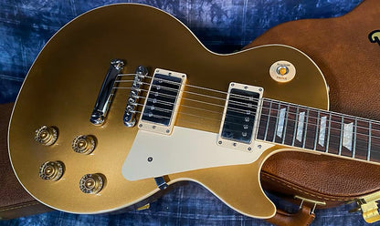 NEW ! 2024 Gibson Les Paul 50's Standard Bizarre Guitar 50th Anniversary Limited Edition All Gold Top, Back & Neck - Upgraded 57 Classic Pick-Ups - Speed Knobs - Titanium Saddles - Authorized Dealer - G03771 - 10.1 lbs