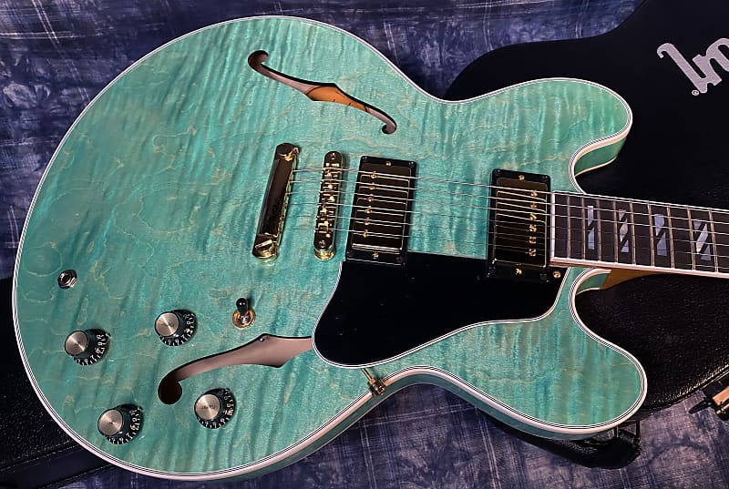 NEW ! 2024 Gibson ES Supreme - Seafoam Green - Authorized Dealer - 8.1 lbs - G04214